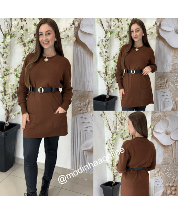 Poncho Alice Marrom Chocolate Poncho Alice Marrom Chocolate